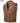 Men's Retro Leather Vest with Stand Collar