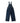 Multi-Pocket Denim Overalls Casual Distressed Bib Trousers Solid Color Jumpsuit