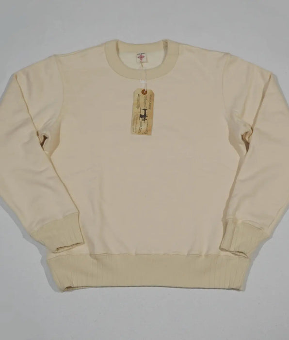 Vintage Style Heavy Duty Crew Neck Sweatshirts - Solid Color
