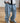 Korean Niche Design Pleated Denim Harem Pants Streetwear Baggy Jeans