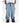 Washed Vintage Side Ripped Casual Loose Jeans - Blue Y2k Men's Distressed Baggy Denim