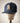 Dark Blue 'Snowy' Nep Denim Trucker Hat - Adjustable Baseball Cap
