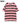 Horizontal Striped Short Sleeve T-shirt with Letter Embroidery - Casual Style