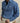 Men's Washed Denim Shirt with Long Sleeves - Western Cowboy Style