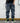 Cargo Jeans Streetwear Skateboard Harem Trousers with Japanese Denim