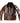 Men's Leather Flight Jacket - Chocolate Military Style Vintage Coat