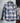 Casual Checked Duffle Jacket for Men - Loose Ivy Style Plaid Pattern