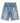 Non Hirata Hohiro Cotton Beading Denim Shorts - Loose Relaxed Fit