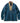 Japanese Retro Blue Dyed Denim Patch Kimono Single Breasted Shirt - Cotton Jacket
