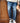 Men's Loose Casual Washed Denim Mid Rise Wide Leg Jeans