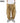 Solid Color Casual Safari Style Cargo Pants with Elastic Waist
