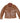 Men's Biker Leather Jacket - Brown Outwear