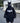 Horned Bat Pattern Embroidery Sweatshirt Y2K Hoodie Oversize Punk Jacket