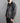 Men's Slim Pleated Asymmetrical Gothic Leather Jacket - Handmade Designer Clothes