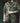 Army Green Oversize Denim Jacket Military Vintage Casual Windbreaker