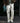 Japanese Streetwear Straight Cargo Pants - Casual White Skateboard Trousers