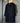 Navy Blue Wool Hooded Coat - Warm Tweed Long Jacket - Casual Overcoat