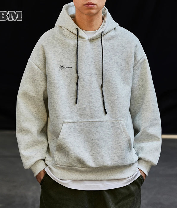 Oversize Hoodie Men's Streetwear Sweatshirts Japanese Casual Pullover