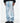 Fluorescent Brush Wax Jeans Hombre Casual Simple Classic Blue Pants