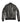 Men's Cowhide Leather Baseball Jacket - Short Slim Zipper Varsity Coat