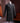 Men's Herringbone Tweed Coat with Double-breasted Peak Lapel