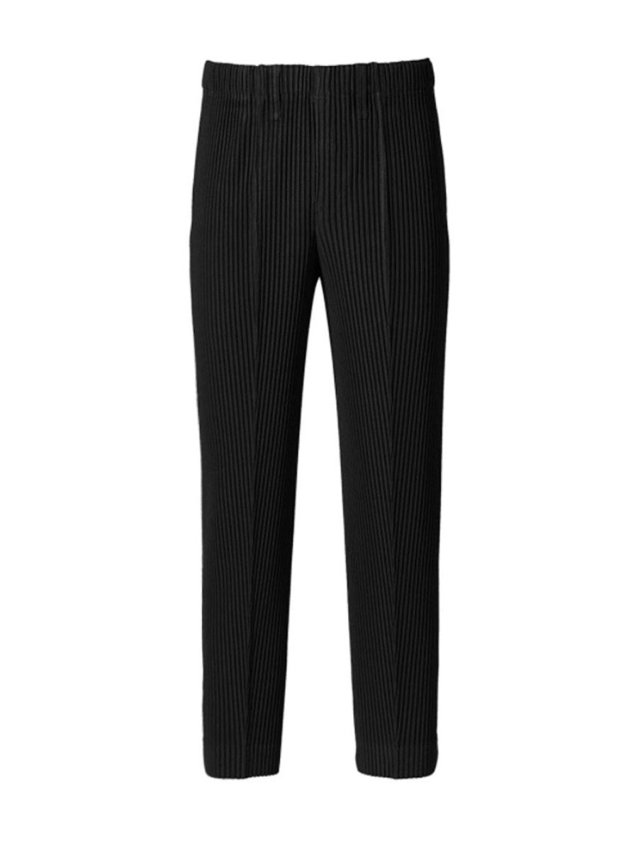 Mi Tempio - Mi Tempio - Stylish Mens Pleated Straight Sweatpants Male Pleats Trousers for Men Streetwear Casual Harajuku Man Clothing - Givin