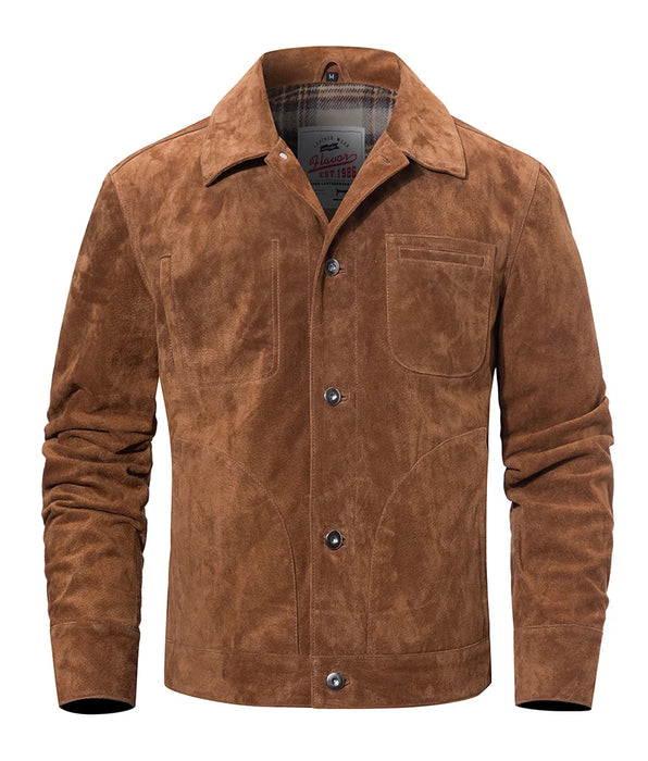 Men's Genuine Leather Jacket