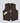 Chaleco de trabajo vintage a rayas con chaleco de traje retro y hebilla en la espalda