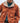 Chaqueta de inspiración vintage Mountain Parka para hombre en naranja quemado