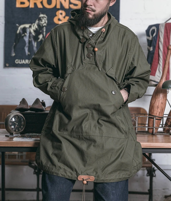 Parka tipo bata de la 10.ª División de Montaña del Ejército de EE. UU. - Anorak para hombre