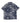 Vintage Style Men's Indigo Paisley Aloha Shirt - Short Sleeve