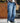 Men's Loose Casual Washed Denim Mid Rise Wide Leg Jeans