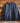 Sudadera con capucha de punto azul marino Suéter de punto con capucha pesado para hombre