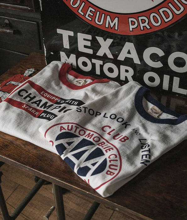 Camiseta Hot Rod Crewneck - Camiseta de manga corta Moto &amp; Biker