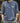 Camiseta de manga larga bordada con letras vintage - Tops básicos lisos con cuello en V para hombre
