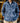 Retro Boro Baijia Cloth Denim Shirt with Jacquard Splicing - Long-sleeved Men's Jacket