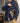 Chaqueta estilo camisa cepillada con bordado retro francés para hombre - Abrigo de algodón con múltiples bolsillos