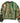 Suéter de punto vintage Jersey informal suelto con cuello redondo estampado verde