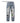Jeans Casuales De Mezclilla Retro Con Insignia De Parche Para Hombres - Estilo Streetwear Y2k