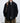 Camisa vintage de algodón negro japonés Abrigo tipo cargo suelto informal para hombre
