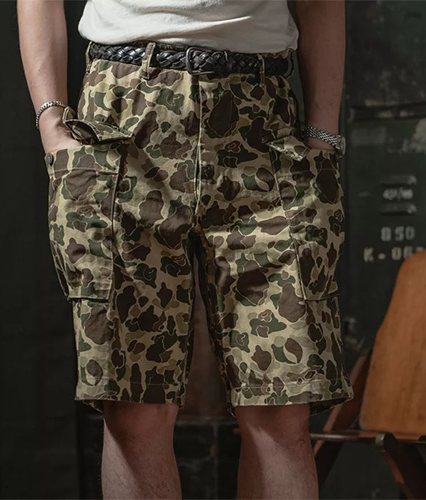 M-43 HBT Pantalones cortos de camuflaje Duck Hunter - Ajuste holgado