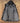 Chaqueta de plumón de cuero con capucha para hombre - Negro, corte entallado, informal de negocios elegante