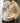 Suéter Aran trenzado vintage para hombre, cuello redondo, jersey de pescador de punto blanco