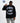 Exaggerate Words T Shirt - Washed Vintage Paint Long-sleeve Streetwear