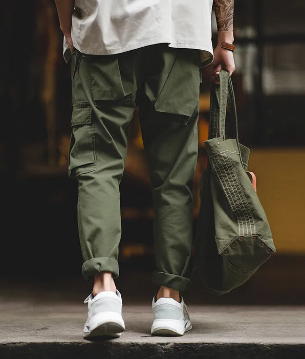 Tactical Cargo Pants Army Green Multi-pocket Trousers