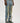 Jeans de mezclilla amarillos vintage lavados con doble cremallera para hombre - Y2K Streetwear