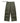 Pantalones de cuero de PU Pantalones casuales con bolsillo y pantalones cargo plisados