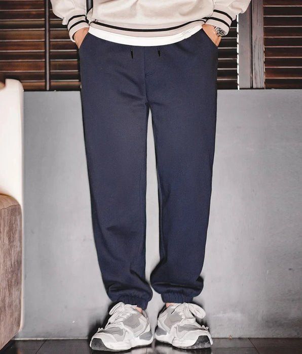 Casual Fleece Pants Men's Jogger Baggy Drawstring Sweatpants