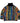 Suéter holgado clásico japonés vintage de color pop con cuello alto
