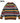 Suéter de rayas horizontales en contraste para hombre, Jersey de punto de manga larga con solapa holgada informal Retro, Otoño e Invierno